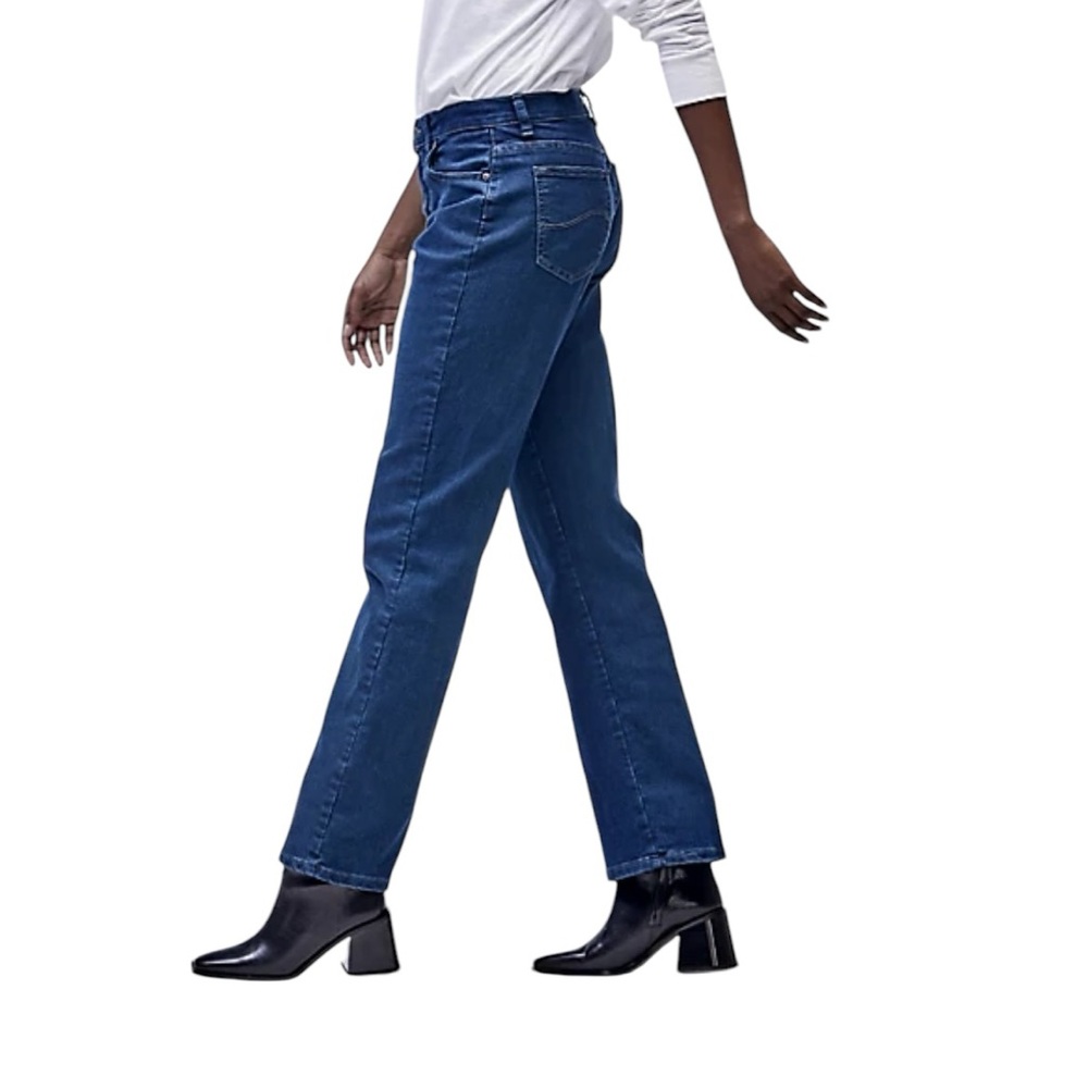 Lee Jeans•High Rise Straight Leg Vintage Denim Jeans